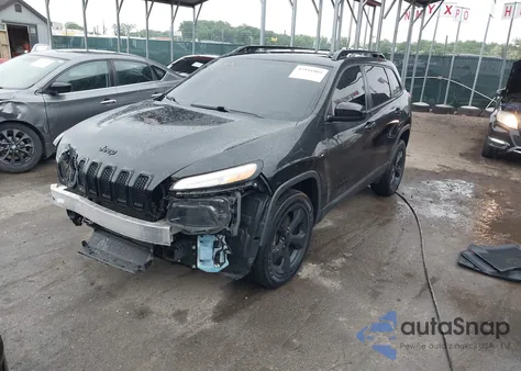 2015 Jeep Cherokee Latitude Altitude из США, поврежденный, VIN 1C4PJMCB2FW792397
